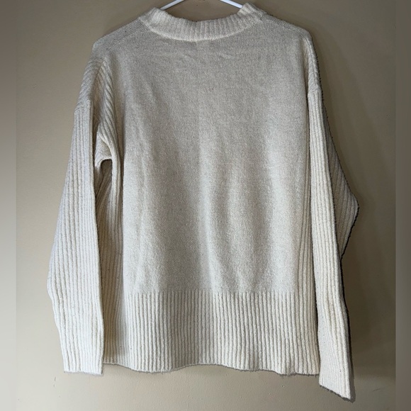 Garage beige Cozy Cream Women's Sweater M - Picture 2 of 3